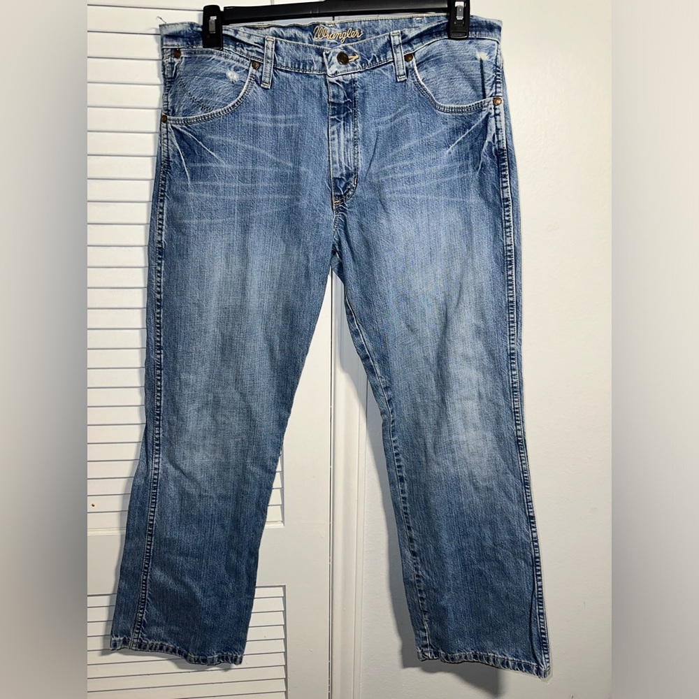 Men’s Wrangler Slim Boot Jeans sz 35x30